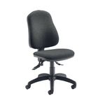 Jemini Plus Deluxe High Back Operator Charcoal Chair