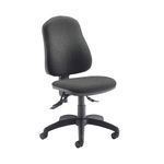 Jemini Plus Deluxe High Back Operator Charcoal Chair