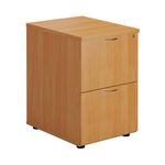 Ff First 2 Drawer Cabinet Beech