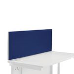 Fr First Desk Screen 400H X 1200W Blue