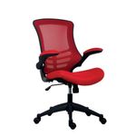 Jemini Marlos Chair Fdng Arms Red
