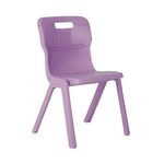 Titan Purple 1 Piece 430Mm Chairs Pk30