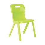 Titan Lime 1 Piece 430Mm Chairs Pk30