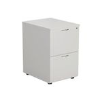 Ff Jemini 2 Drawer Filing Cabinet White