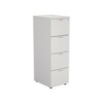 Ff Jemini 3 Drawer Filing Cabinet White
