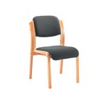 Ff Jemini Wood Frame Side Chair Char