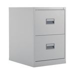 Fr Talos 2 Drawer Filing Cabinet Grey
