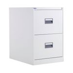 Fr Talos 2 Drawer Filing Cabinet White