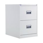 Fr Talos 2 Drawer Filing Cabinet White