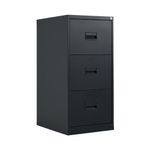 Fr Talos 3 Drawer Filing Cabinet Black