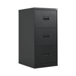 Fr Talos 3 Drawer Filing Cabinet Black