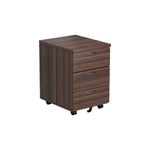 Ff Jemini Mobile H595 Ped 3 Draw Walnut