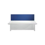 Ff Jemini Blue 1600Mm Strt Desk Screen