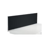 Ff Jemini Black 1800Mm Strt Desk Screen