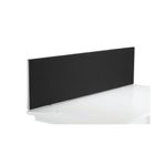 Ff Jemini Black 1800Mm Strt Desk Screen