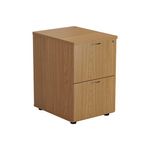 Ff Jemini Nova Oak 2 Drawer Cab
