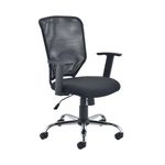 Ff Jemini L/Back Mesh Op/Chair Blk