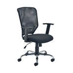 Ff Jemini L/Back Mesh Op/Chair Blk