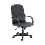 Ff Jemini Jack2 Pu Exec Chair Blk