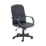 Ff Jemini Jack2 Pu Exec Chair Blk
