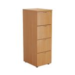 Ff First 4 Drawer Cabinet Beech