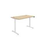 Astin Sit/Stand Desk 1400mm Can Oak