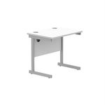 Astin Rect Desk 800X600X730Mm Wht