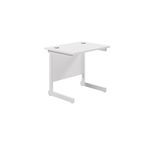 Ff Jemini 800 Rectangular Desk White