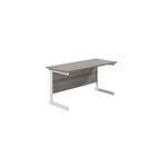 Ff Jemini 1200 Rect Desk G/Oak/White