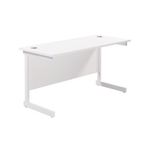 Jemini 1200 Rectangular Desk White