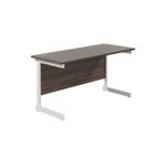 Ff Jemini 1400 Rect Desk D/Wlnt/Wht