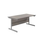 Ff Jemini 1800 Rect Desk G/Oak/Slv