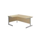 Jemini Rdl LH Cantilever Desk Maple