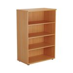 Ff First 1200 Bookcase D450 Beech