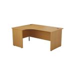 Jemini Rdl LH Desk Panel Nova Oak