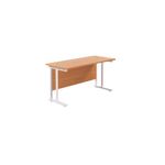 Ff Jemini Doublerect 1400 Beech Wht