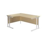 Jemini Rdl LH Cantilever Desk Maple