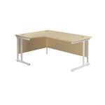 Jemini Rdl LH Cantilever Desk Maple