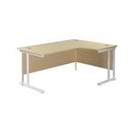 Jemini Rdl RH Cantilever Desk Maple