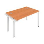 Jemini 1P Ext Bench Desk Beech