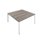 Jemini 2P Bench Desk 3200 Grey Oak