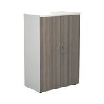 Jemini Wdn Cupboard 1200 Wht/G/Oak