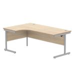 Astin Rdl LH Desk 1800x1200x730 Oak