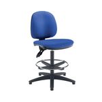 Ff Arista Adjust Draughtsman Chair Blue