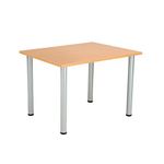 Ff Jemini Rect Meeting Table Beech