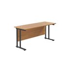 Jemini DU Rec Dsk 1600x600 N/Oak/Blk