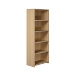 Ff Serrion Bookcase 2000Mm Oak