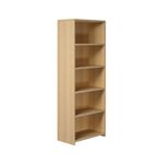 Ff Serrion Bookcase 2000Mm Oak