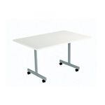Jemini Rect Ttgtbl 1200X800 Wht/Slv