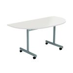 Jemini D-End Tilt Table 700 White